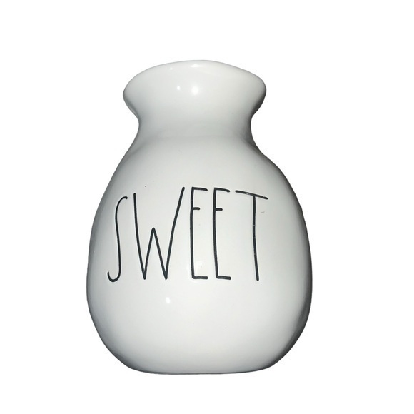 Magenta Rae Dunn Porcelain Bud Vase Home Sweet Home Artisan - Picture 1 of 5